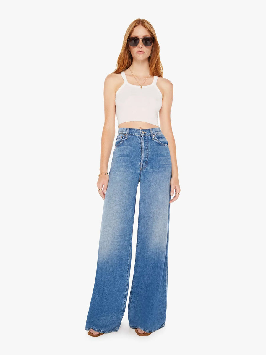 【in a row】Hip parachute wide denim Parachute Denim Jeans - Shop Online - One Teaspoon USA