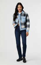 Load image into Gallery viewer, Mavi - Nellie Plaid Jacket - Grey