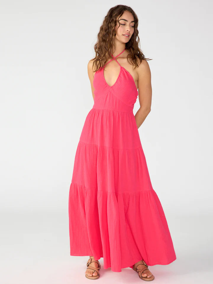 Sanctuary -Tiered Halter Neck Dress - SunKissed CAMI Sanctuary -Tiered Halter Neck Dress - SunKissed CAMI