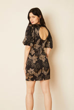 Load image into Gallery viewer, Caballero - Vittoria Animal Constellation Dress - Black