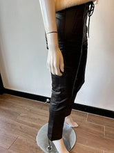 Load image into Gallery viewer, Flog - Ali - Black Vegan Leather