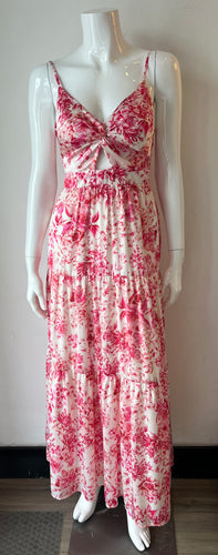 Lavender Brown - Aurora Dress - Pink/Ivory