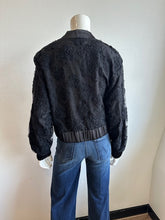 Load image into Gallery viewer, Sanctuary- Rosy Party Bomber- Black