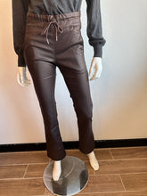 Load image into Gallery viewer, Flog - Loren Trouser - Brown Vegan Leather