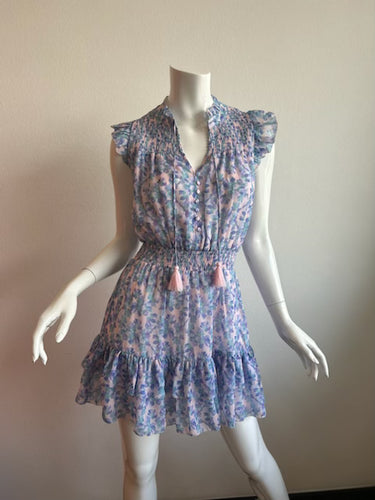 Allison New York - Hazel Mini Dress - Purple Floral