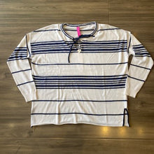 Load image into Gallery viewer, Zaket & Plover - Beach Stripe Sweater - White