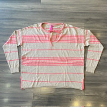 Load image into Gallery viewer, Zaket & Plover - Beach Stripe Sweater - Crema