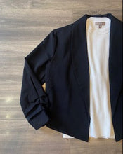 Load image into Gallery viewer, Lola & Sophie - Ponte Waiter Jacket - Black