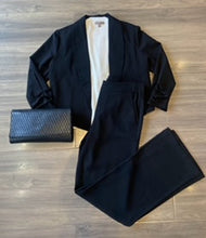 Load image into Gallery viewer, Lola & Sophie - Ponte Waiter Jacket - Black