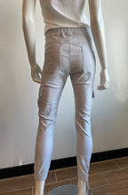 Load image into Gallery viewer, Gaya Cargo Style Flog Pants - Cloud Specks (white/grey print)