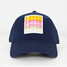 Load image into Gallery viewer, Kerri Rosenthal - Baseball Hat - Loved on Repeat- Indigo