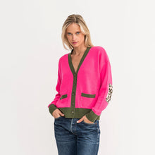 Load image into Gallery viewer, Kerri Rosenthal - Mellie Cardigan - Neon Pink