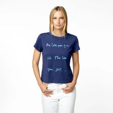 Load image into Gallery viewer, Kerri Rosenthal - Suke Give Love Tee - Indigo