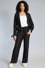 Load image into Gallery viewer, Lola & Sophie - No Closure Satin Trench - Black