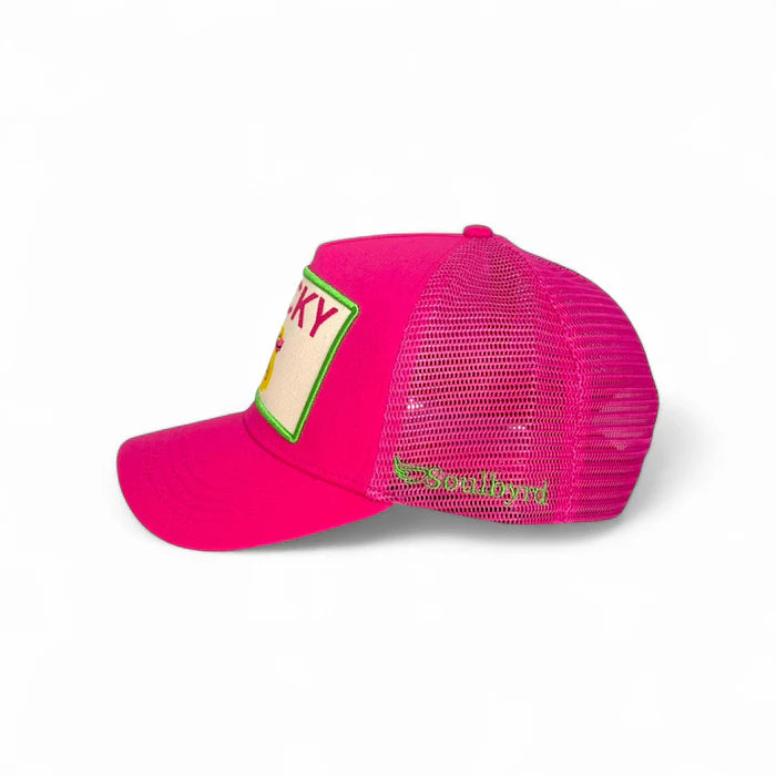 NEW SOULBYRD wild at heart trucker hat in pink Soulbyrd Wild at Heart Trucker – Skipper & Scout main image 3