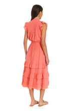 Load image into Gallery viewer, Allison New York - Misha Midi Dress - Coral