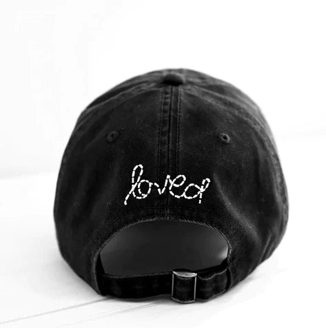 Kerri Rosenthal Hat Heart Patch - Black / White Heart – CAMI display picture 2
