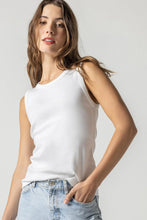 Load image into Gallery viewer, Lilla P - Jewel Tank - White