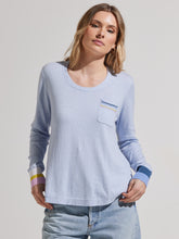 Load image into Gallery viewer, Zaket & Plover - Stitch Pocket Sweater - Sky