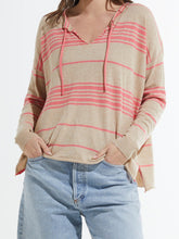Load image into Gallery viewer, Zaket & Plover - Beach Stripe Sweater - Crema