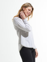 Load image into Gallery viewer, Zaket & Plover - V Neck Stripe Collar - Lt. Marl