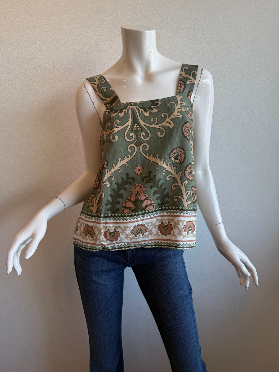 Sanctuary - Button Back Cami - Mezo Sage – CAMI