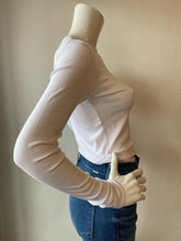 Load image into Gallery viewer, Velvet - Camino L/S Crew Top - White