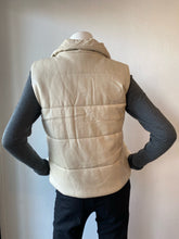Load image into Gallery viewer, J Society - Vegan Puffer Vest - Cream