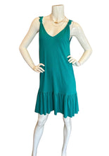 Load image into Gallery viewer, Lilla P - Knotted Peplum Dress - Jungle