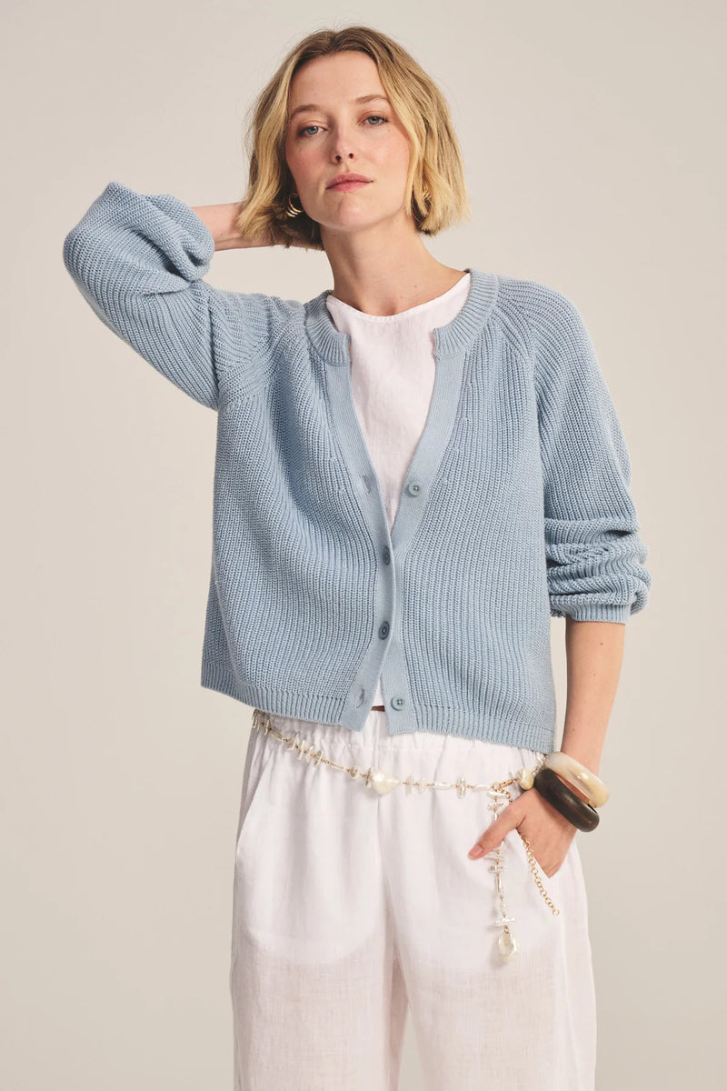 Velvet Mirae Cardigan Sweater - Stream – CAMI