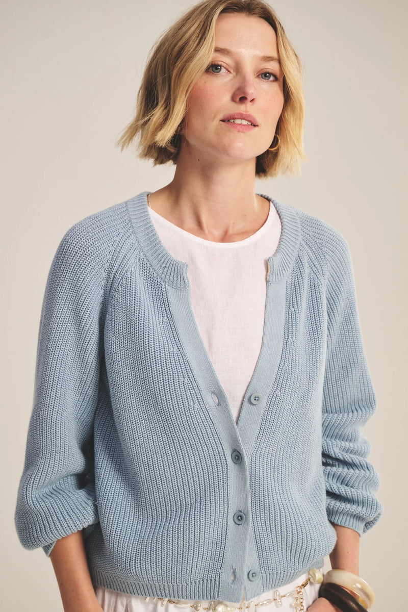 Velvet Mirae Cardigan Sweater - Stream – CAMI
