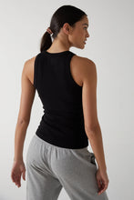 Load image into Gallery viewer, Velvet - Cruz Tank Top - Black