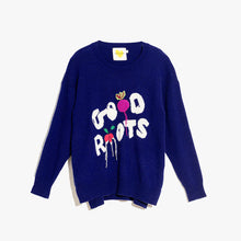 Load image into Gallery viewer, Kerri Rosenthal Boyfriend Sweater Good Roots Concord Blue