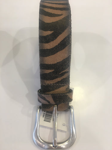 Zebra Print Belt