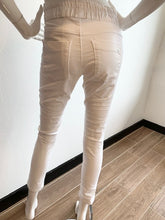 Load image into Gallery viewer, Shely Style Flog Pants - White Check
