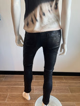 Load image into Gallery viewer, Shely Style Flog Pants - Black Satin Python