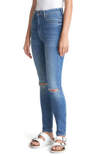 Load image into Gallery viewer, The Looker Ripped High Waist Ankle Skinny- Gold Rush Baby