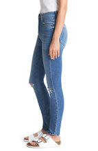 Load image into Gallery viewer, The Looker Ripped High Waist Ankle Skinny- Gold Rush Baby