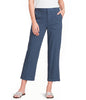 Kut Topaz Style Crop Linen Pant - Ocean Blue (Navy)