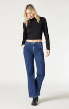 Load image into Gallery viewer, Mavi Miracle High Rise Wide Jean - Dark Feather Blue