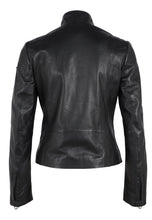 Load image into Gallery viewer, Mauritus Anns Leather Jacket - Black