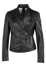 Load image into Gallery viewer, Mauritus Anns Leather Jacket - Black