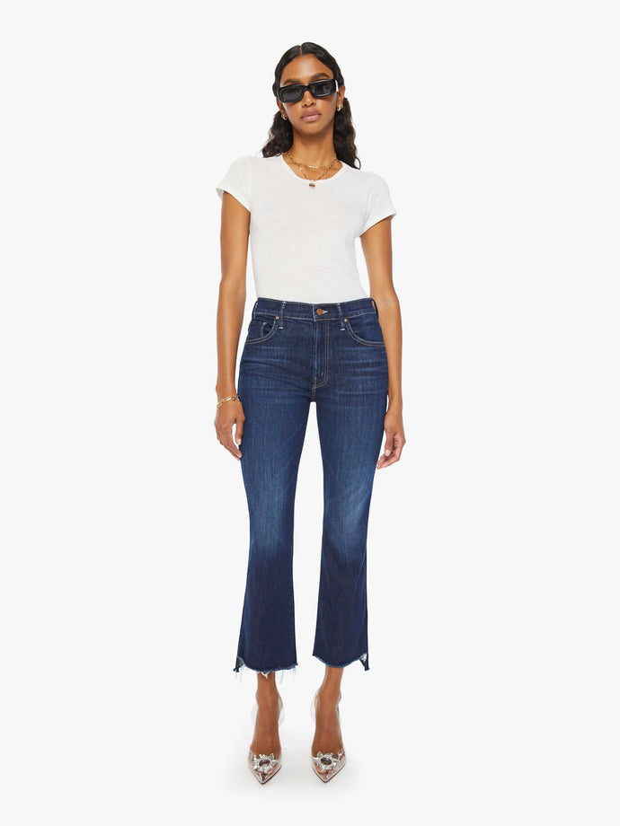 Mother Denim The Insider Crop Step Fray - Off Limits