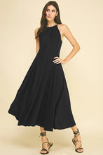 Load image into Gallery viewer, Pinch - Halter Neck Maxi Dress - Black