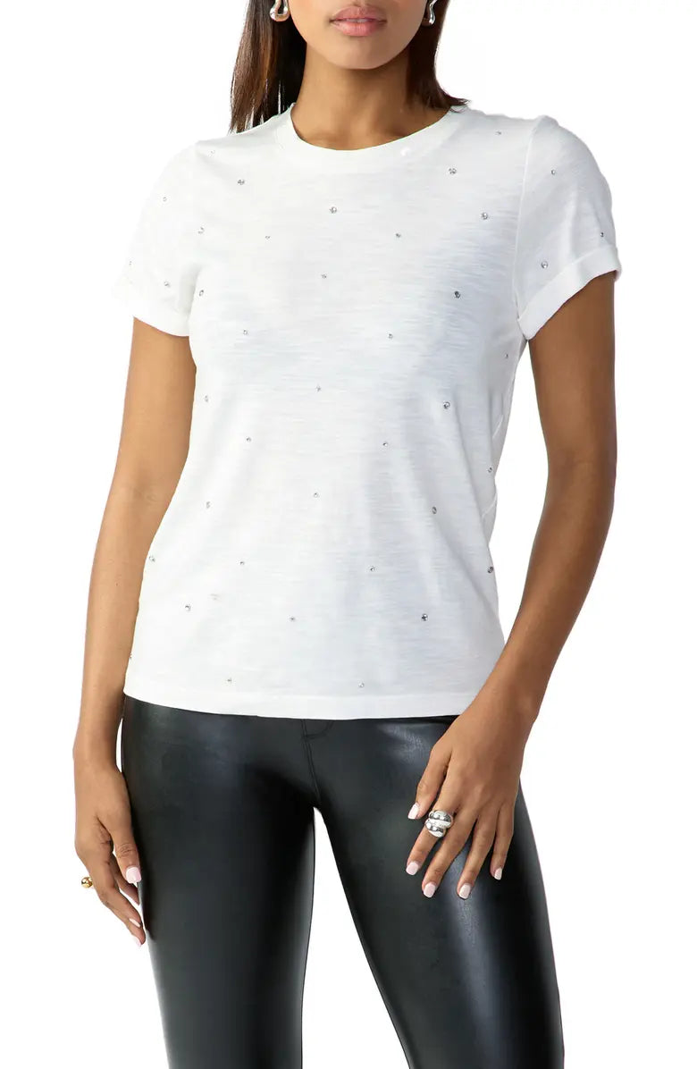Sanctuary - The Perfect Bling Tee - White