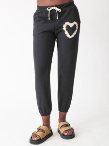 Electric & Rose  - Classic Jogger  - Heart Onyx