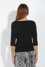 Load image into Gallery viewer, Veronica M- Shirred Waist Top - Black