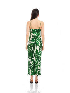 Fifteen Twenty - Carie Bias Dress - Palm