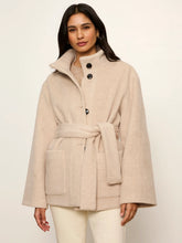 Load image into Gallery viewer, Sanctuary - Bundled Wool Coat - Bone