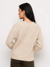 Load image into Gallery viewer, Fifteen Twenty - Ash Embellished V-Neck Sweater - Oat